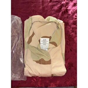 Desert Camouflage Military PASGT Vest Cover  3-Color DCU Small/Med  Camo New